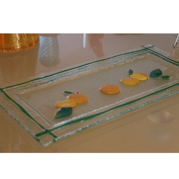 mirabelle plat cake en verre