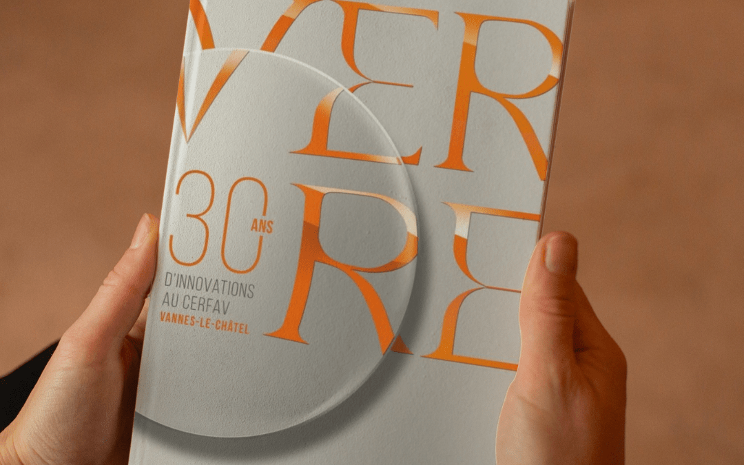 Livre : Verre, 30 ans d’innovations au Cerfav